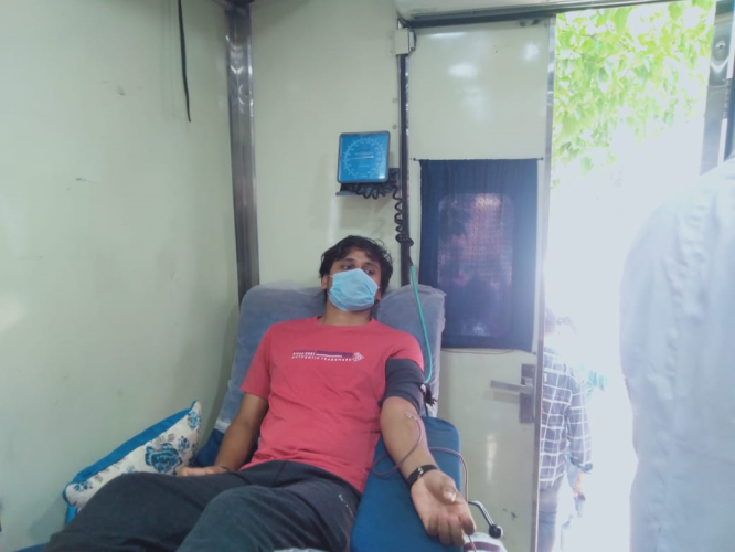 Health and Blood Donation Camp